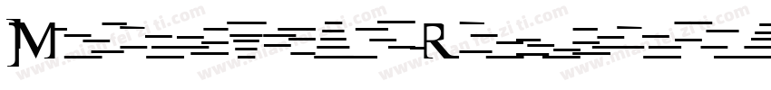 Miltown Regular字体转换